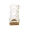 Womens Very Volatile White Wedge Sandals