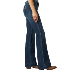 Wrangler Ladies Mae Emma Trousers -Outlet Cowgirl Looks Store 09MWWSA 21