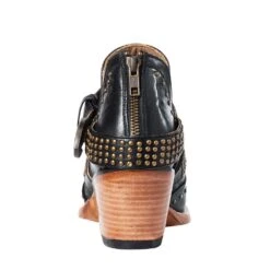 Ariat Women`s Brooklyn Black Dixon Bootie -Outlet Cowgirl Looks Store 10036015 vendor 2