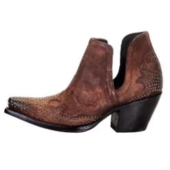 Women's Ariat Chocolate Wingtip Dixon Boot -Outlet Cowgirl Looks Store 10038306 2