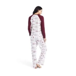 Women's Ariat Pajama Set -Outlet Cowgirl Looks Store 10042605 02
