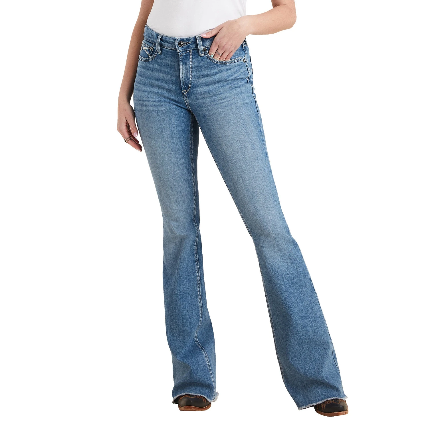 Ariat Women's REAL Annie Flare Jean 2 Ariat Women's REAL Annie Flare Jean - Image 2