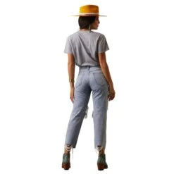 Ariat Womens Ultra High Rise Tomboy Straight Jean -Outlet Cowgirl Looks Store 10045187 04
