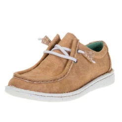 Justin Boots Women's Honey Tan Hazer Lace Up Casual Shoe