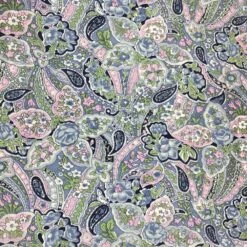 Wyoming Traders Cali Paisley Blue Wild Rag