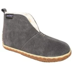 Minnetonka Women's Minnetonka Tucson Charcoal Slipper