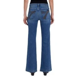 7 For All Mankind Women's Dojo Wide Leg Flare