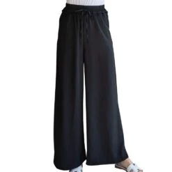 Women's Jodifl Black Drawstring Pants