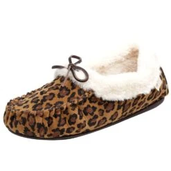 Women's Cheetah Slipper