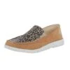 Roper Women`s Tan Canvas Slip On Moc