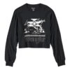 Wrangler Women's Retro Black Graphic Cropped Tee