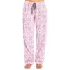 P.J. Salvage Women's Blush Bandana Print Flannel Pant