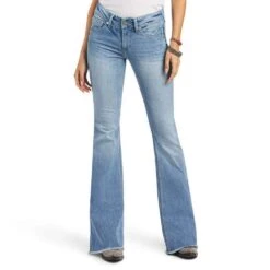 Ariat Women's REAL Perfect Rise Regina Flare Jean 5 Ariat Women's REAL Perfect Rise Regina Flare Jean -Outlet Cowgirl Looks Store 156629 default l fd75fdb5 af0b 462c a595 91ed7d17f91b