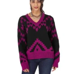 Wrangler Women's Wrangler V-Neck Sweater