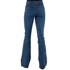 Stetson Women's High Waist Flare Fit Jean