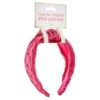 Mud Pie Women's Pink Eyelet Knotted Headband