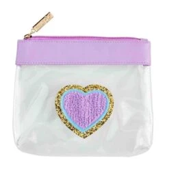 Mud Pie Clear Icon Purple Case
