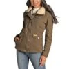 Panhandle Women's Sherpa Lined Military Jacket