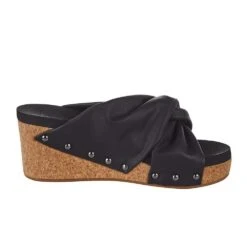 Corkys Footwear Women`s Corky's Cheerful Black Wedge -Outlet Cowgirl Looks Store 30 5394 BLCK 5
