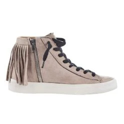Shu Shop Ladies Taupe High Top Ruth Casual Shoe -Outlet Cowgirl Looks Store 444 260 5