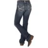 Ariat Women's R.E.A.L. Entwined Mid Rise Stretch Boot Cut Jeans