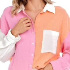 Mud Pie Women's Roslyn Button Down -Outlet Cowgirl Looks Store 85100161PK 03