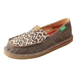 Twisted X Womens E Casual Loafer Leopard Print
