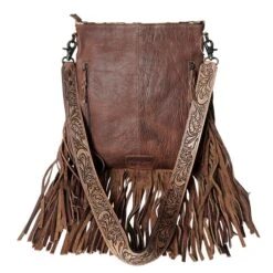 American Darling Cheetah Crossbody Purse With Fringe 7 American Darling Cheetah Crossbody Purse With Fringe -Outlet Cowgirl Looks Store ADBGS192CHEGO 04