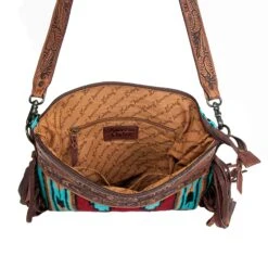 American Darling Saddle Blanket Crossbody Purse -Outlet Cowgirl Looks Store ADBGZ139G 04