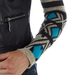 Montanaco Women's Aztec Faux Leather Jacket -Outlet Cowgirl Looks Store BF18280 04