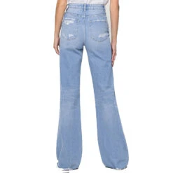 Flying Monkey Women's Distressed 90's Vintage Flare -Outlet Cowgirl Looks Store F4535 FLARE 3