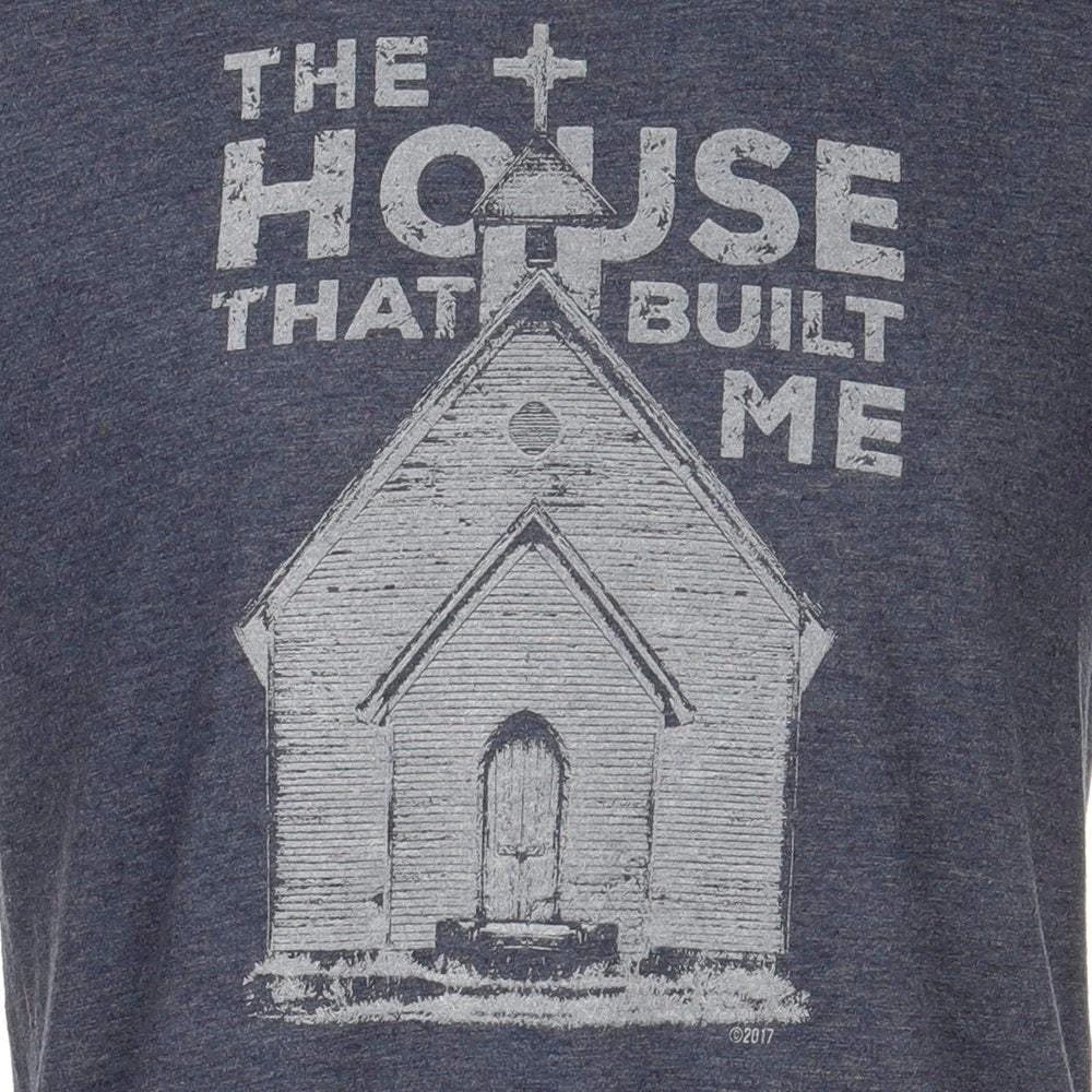 Mason Jar Label Llc The House That Built Me Navy T-Shirt 2 Mason Jar Label Llc The House That Built Me Navy T-Shirt - Image 2