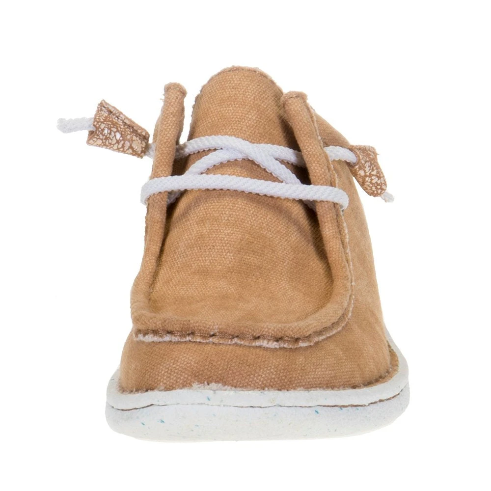 Justin Boots Women's Honey Tan Hazer Lace Up Casual Shoe 2 Justin Boots Women's Honey Tan Hazer Lace Up Casual Shoe - Image 2