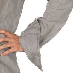 Wrangler Womens Grey Denim Shirt With Snaps -Outlet Cowgirl Looks Store LW3961D 2