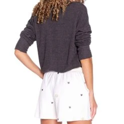 P.J. Salvage Women's Lucky In Love Short 5 P.J. Salvage Women's Lucky In Love Short -Outlet Cowgirl Looks Store RELILSPJ STONE 06