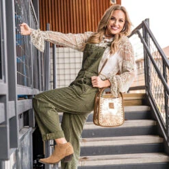 STS Ranch Wear Flaxen Roan Sugar Satchel -Outlet Cowgirl Looks Store STS3122 4