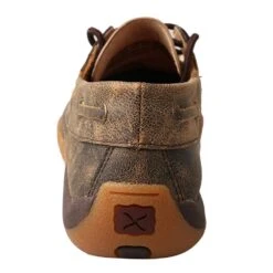 Twisted X Women's Distressed Leopard Bomber Boat Shoes -Outlet Cowgirl Looks Store WDM0057 3