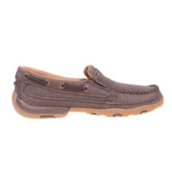 Twisted X Women's Chocolate Shimmer Drive Moc Slip On -Outlet Cowgirl Looks Store WDMS016 4